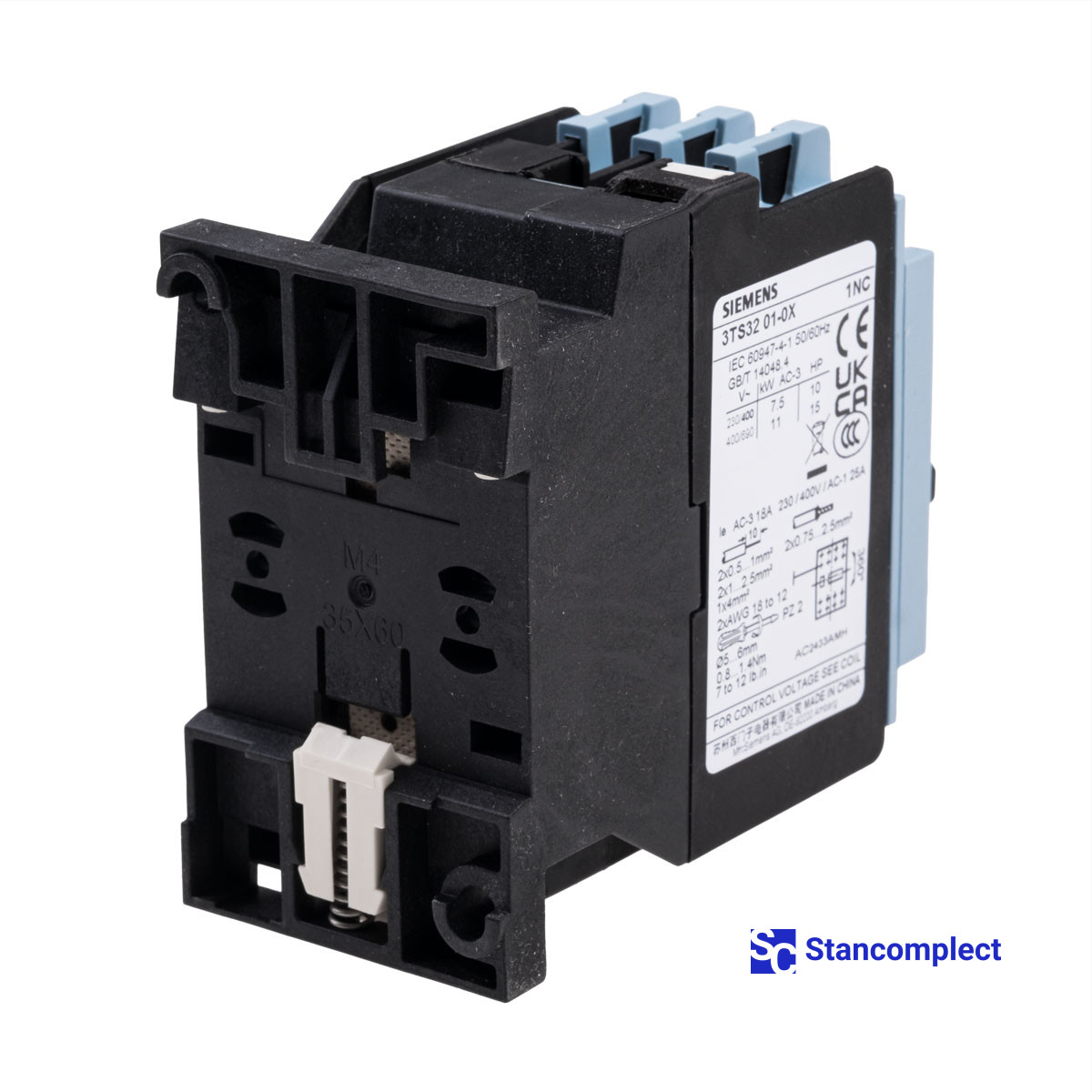 Contactor SIEMENS 3TS3201-0XN2 for KDT edge banding machines