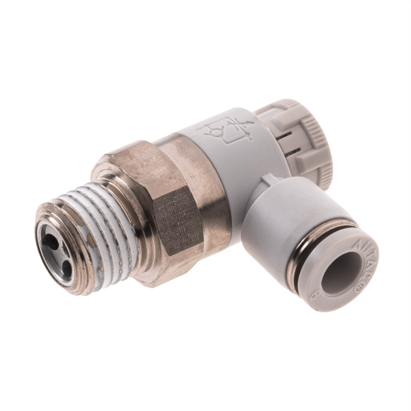 Pneumatic fitting with adjustment PTL602A for KDT edgebanders