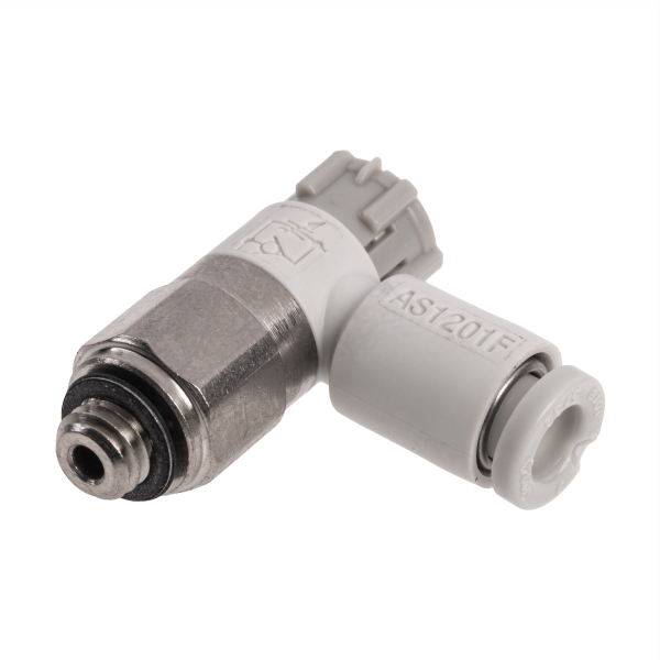 Pneumatic fitting with adjustment AS1201F-M5-04A for KDT CNC beam saws