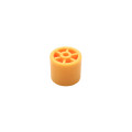Plastic roller for roller conveyor 27x3x24 mm yellow for edge banding machine