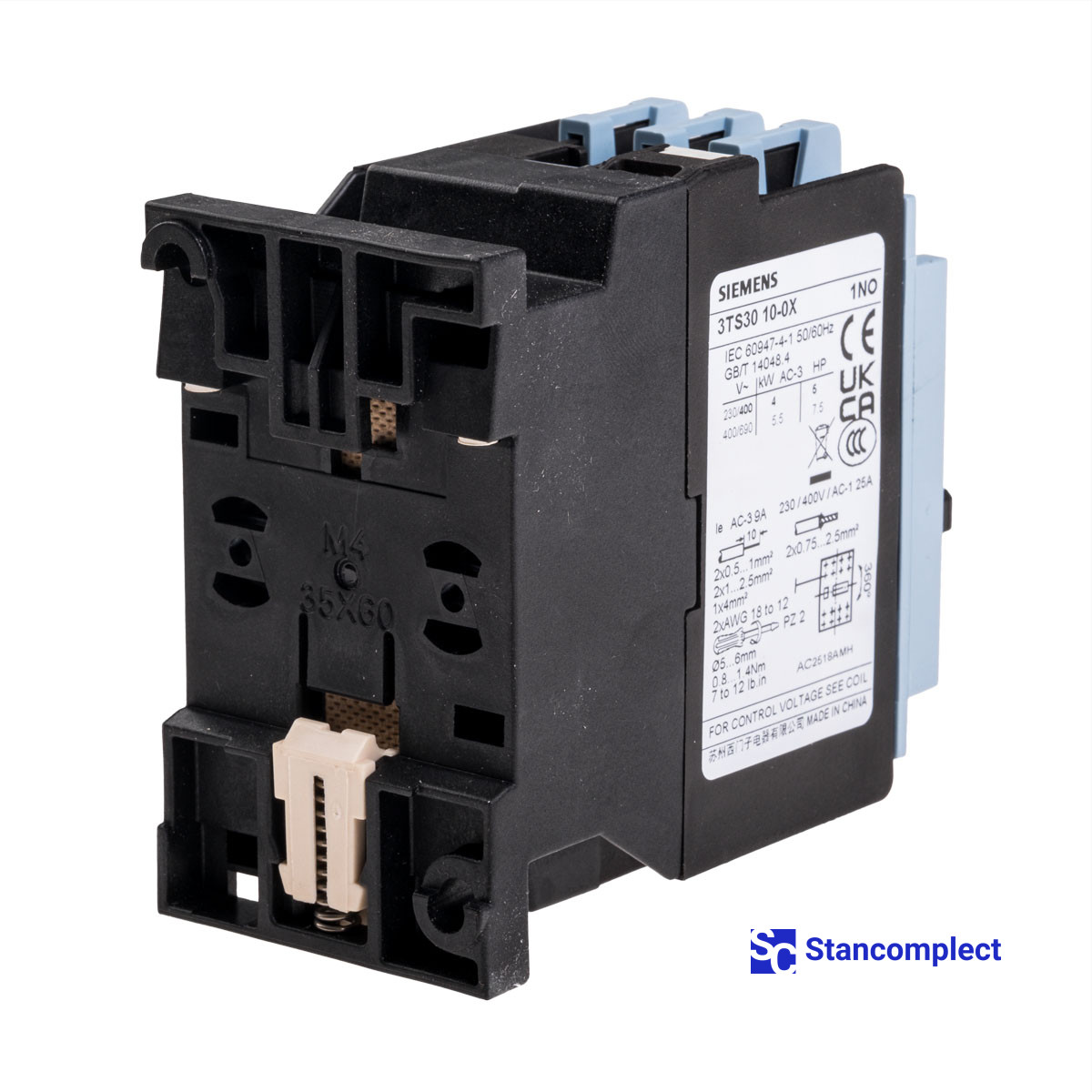 Contactor SIEMENS 3TS3010-0XN2 for sliding table saw