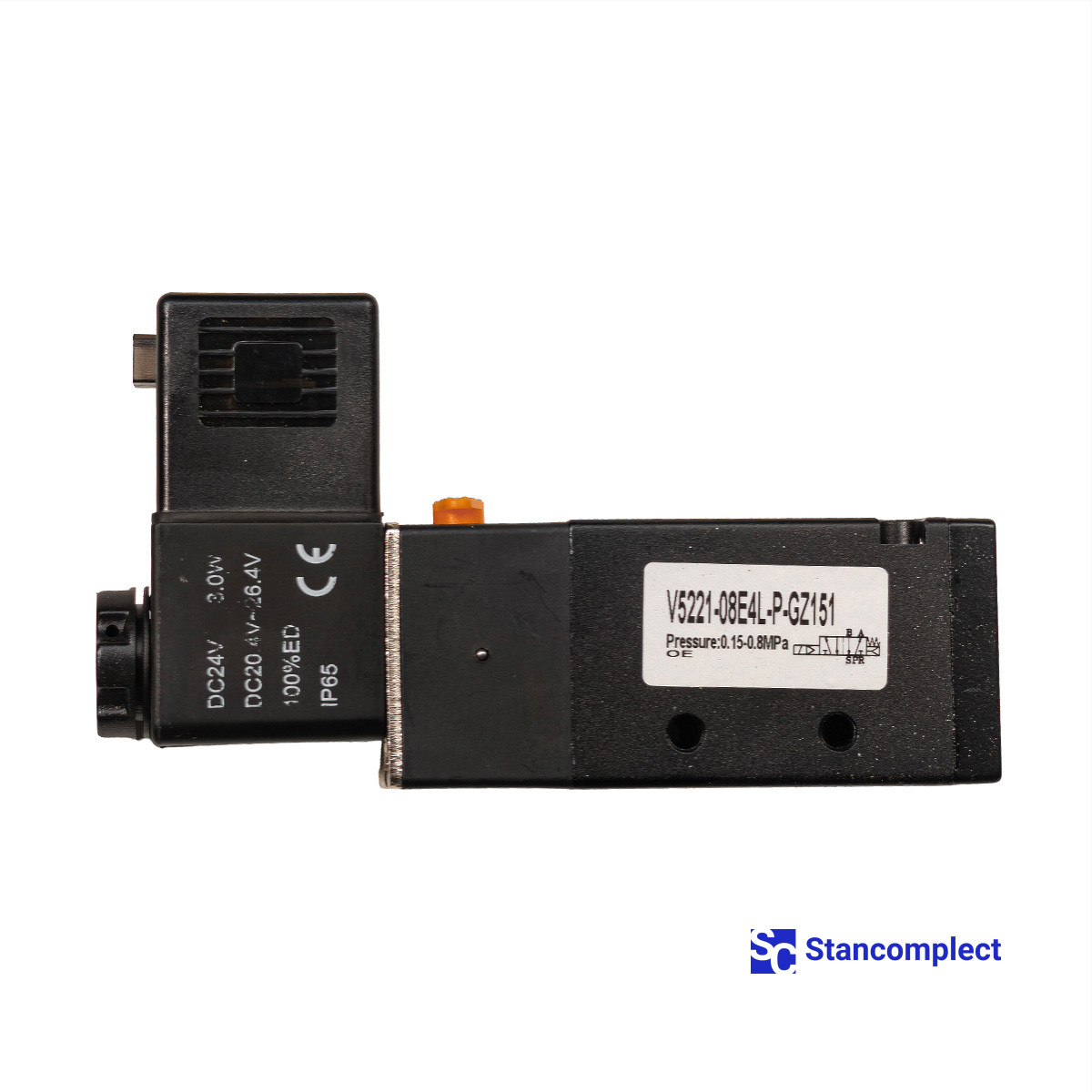Клапан электромагнитный V5221-08E2L-P-GZ151 для кромкооблицовочных станков KDT