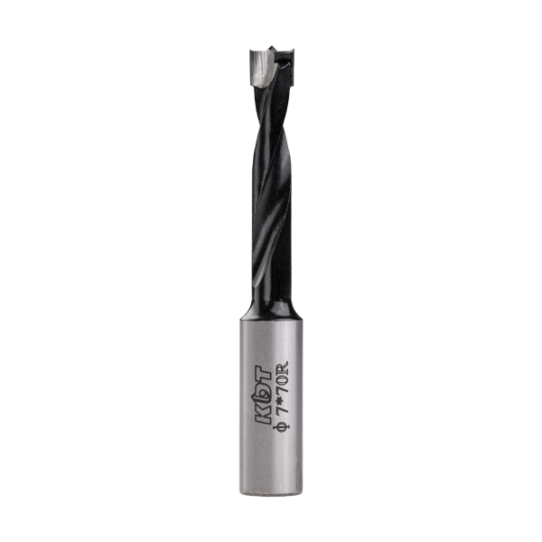 Blind hole drill bit KDT d-7 mm, L-70 mm right (110 series)