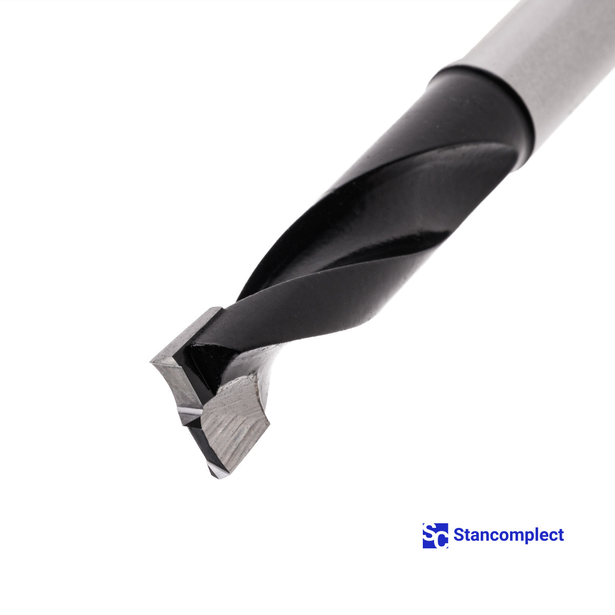 Сверло глухое KDT d-10 мм, L-70 мм правое с напайной пластиной