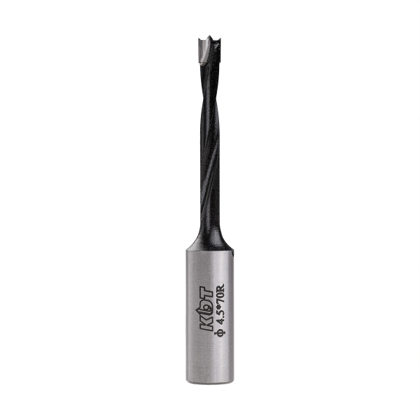 Blind hole drill bit KDT d-4.5 mm, L-70 mm right (110 series)