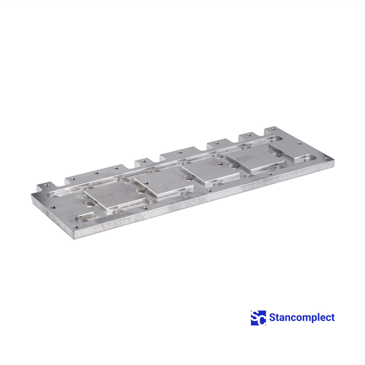 Пластина робочого столу металева 23 23221027 (165х475) для пильних центрів KDT KS-832H