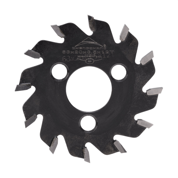 Grooving saw blade for adapter 63x20x3,5x12T for CNC drilling centers KDT. Saw cut 3,5 mm