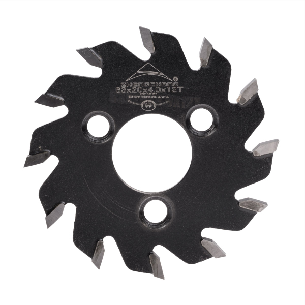 Grooving saw blade for adapter 63x20x4,0x12T for CNC drilling centers KDT. Saw cut 4 mm