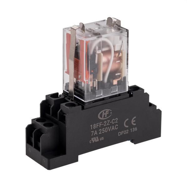 Relay HF18FZ-AS/24-2Z232-C2-H2 for CNC drilling centers KDT