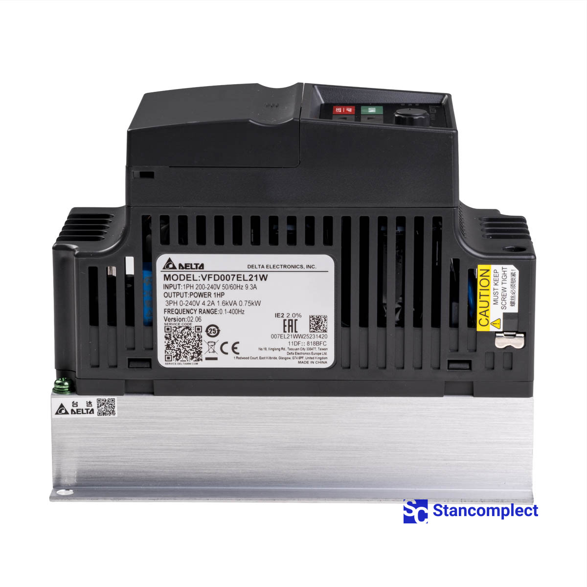 Inverter DELTA VFD007EL21W