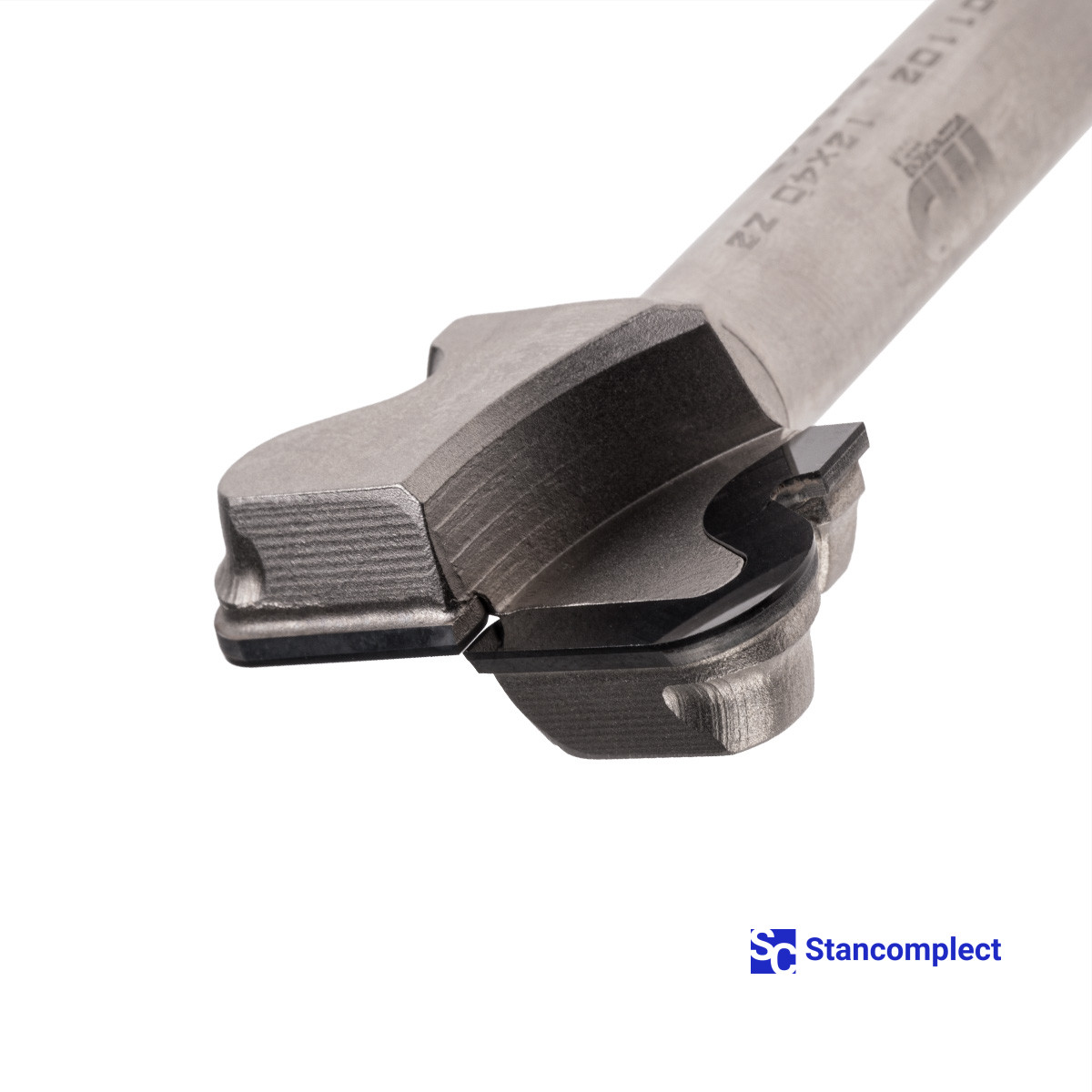 Diamantová fréza na rukojeti D40 h20 L63 d12 R6 Z2