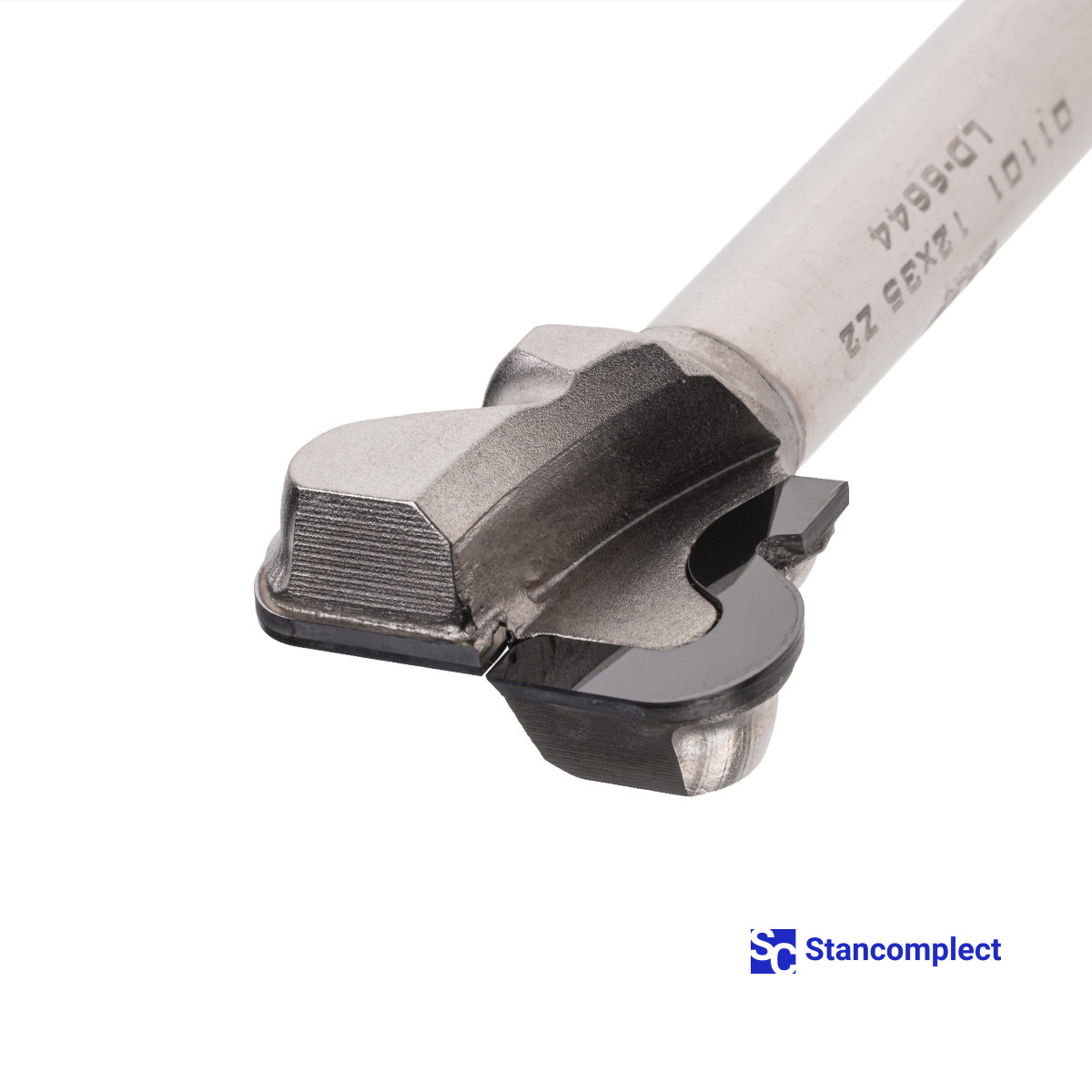 Diamantová fréza na rukojeti D35 h20 L63 d12 R6 Z2