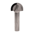 Diamond round nose router bit D30 h19 d12 L67 R15 Z2
