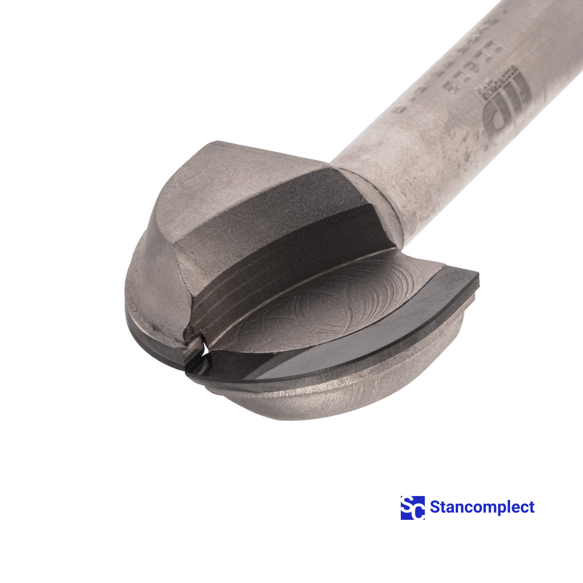 Diamond round nose router bit D38 h24 d12 L69 R19 Z2