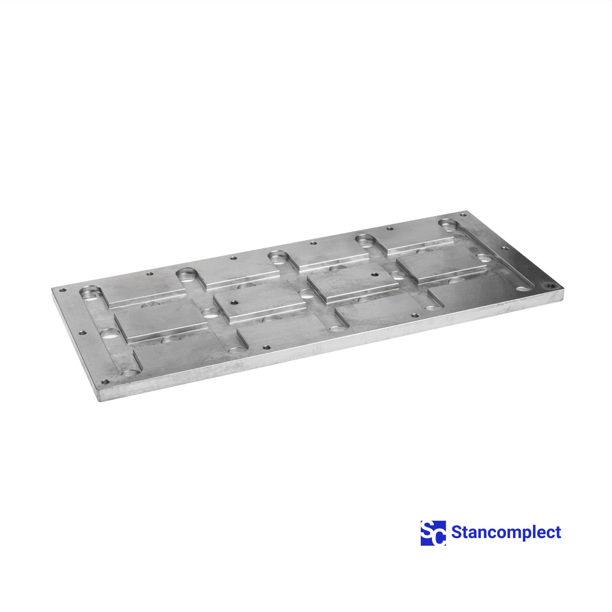 Kovová deska 6 23031116 (458x206x14) pro CNC velkoplošné pily KDT KS-832H