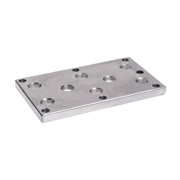 Metal plate for air float table 11 23031119 (126x206x14) for CNC beam saws KDT KS-832H