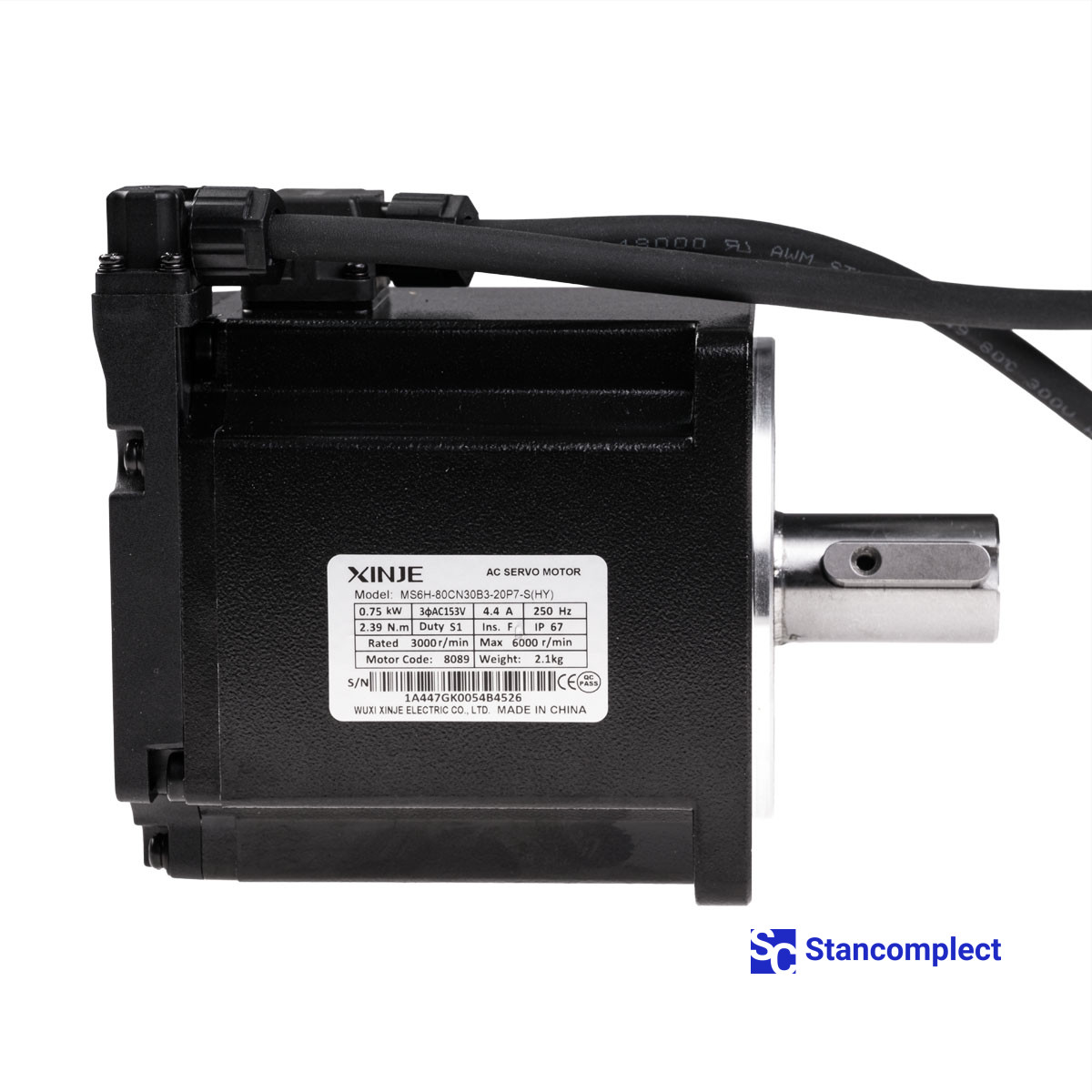 Servo motor MS6H-80CN30B3-20P7-S(H/Y) "X/A/C" for KDT CNC drilling centers