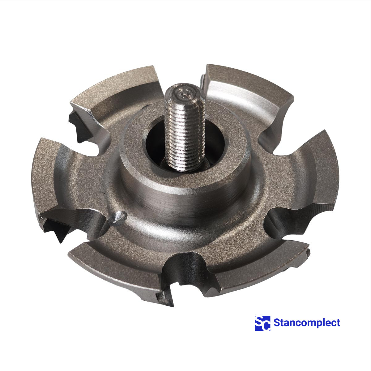 Фреза алмазная (PCD) 76x23xHSK25Rx6Z R1 левая для кромкооблицовочных станков