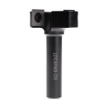 Carbide surfacing router bit D38 h12 L65 d12 Z2 with replaceable blades