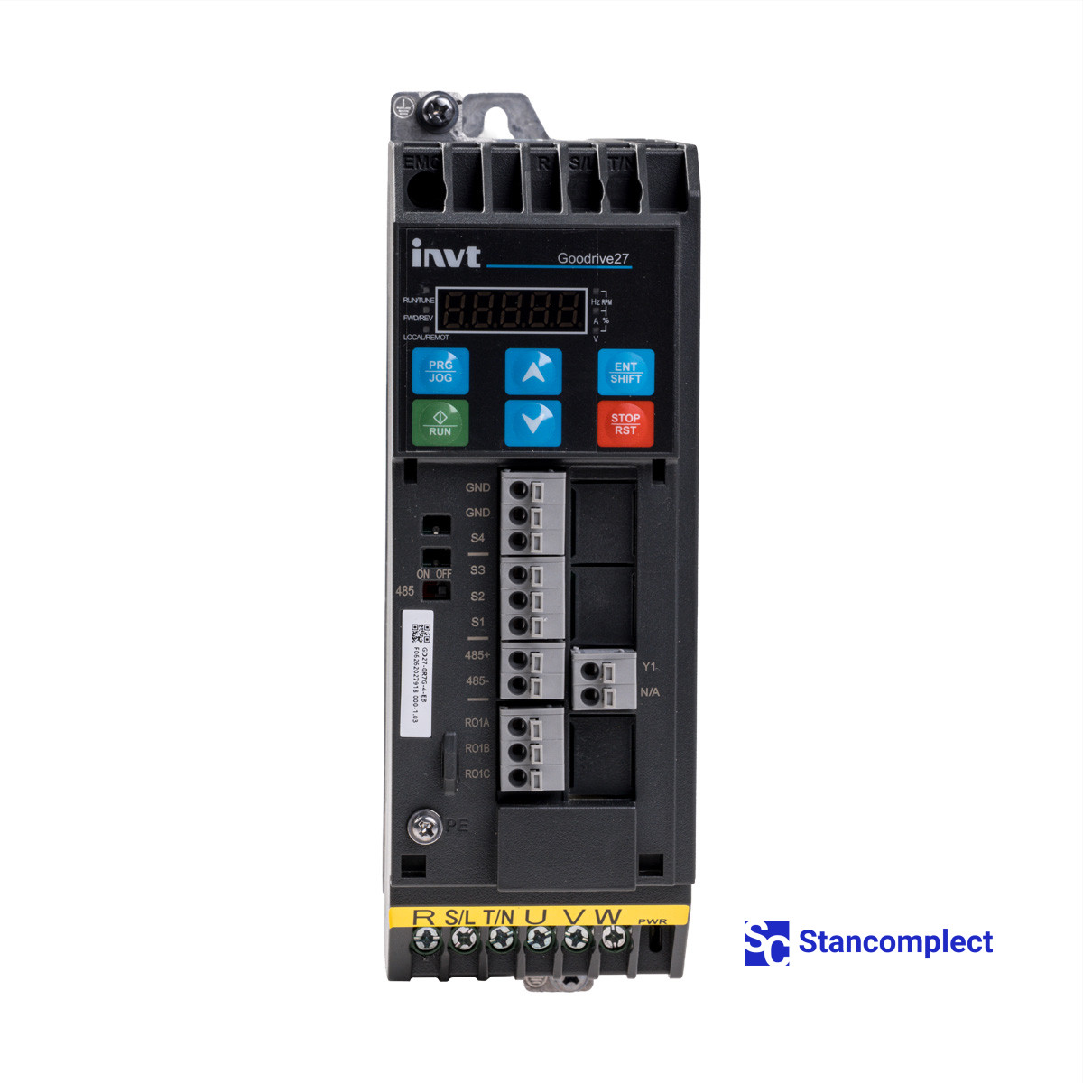 Frequency inverter INVT GD27-0R7G-4-EB for CNC drilling centers KDT