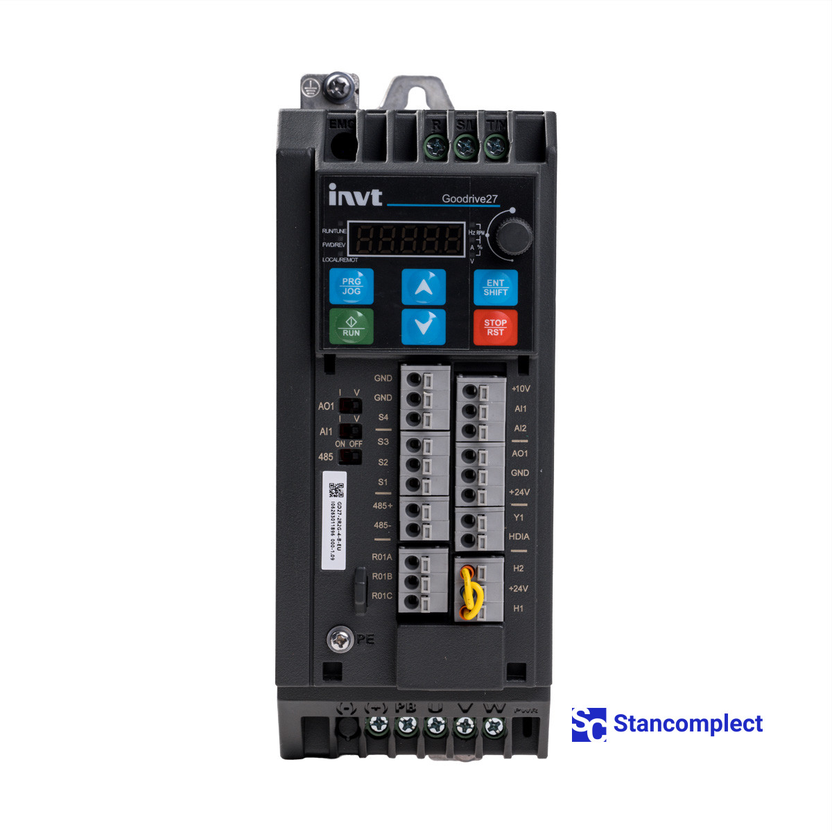Frequency inverter INVT GD27-2R2G-4-B-EU for CNC drilling centers KDT