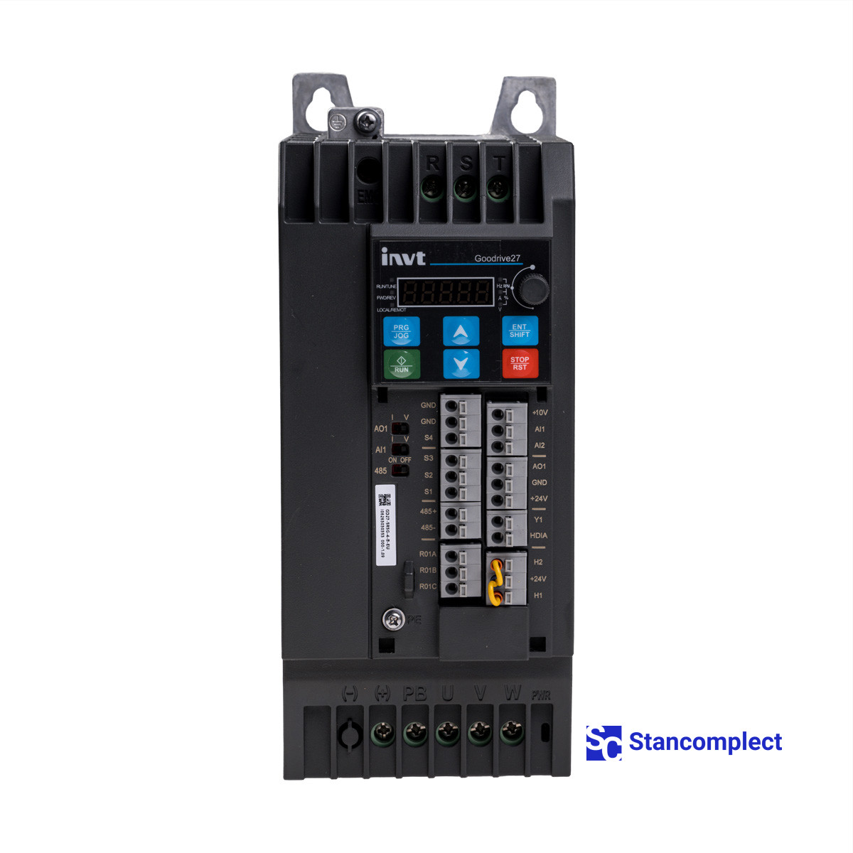 Frequency inverter INVT GD27-5R5G-4-B-EU for CNC drilling centers KDT
