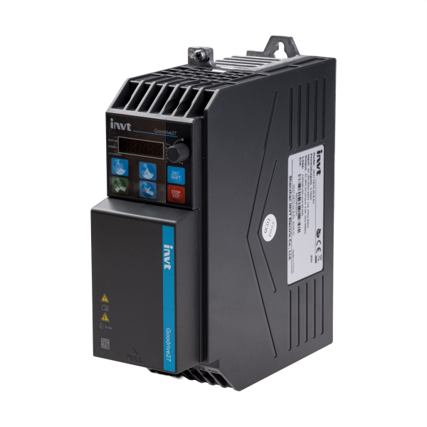 Frequency inverter INVT GD27-0R7G-S2-B-EU for CNC drilling centers KDT