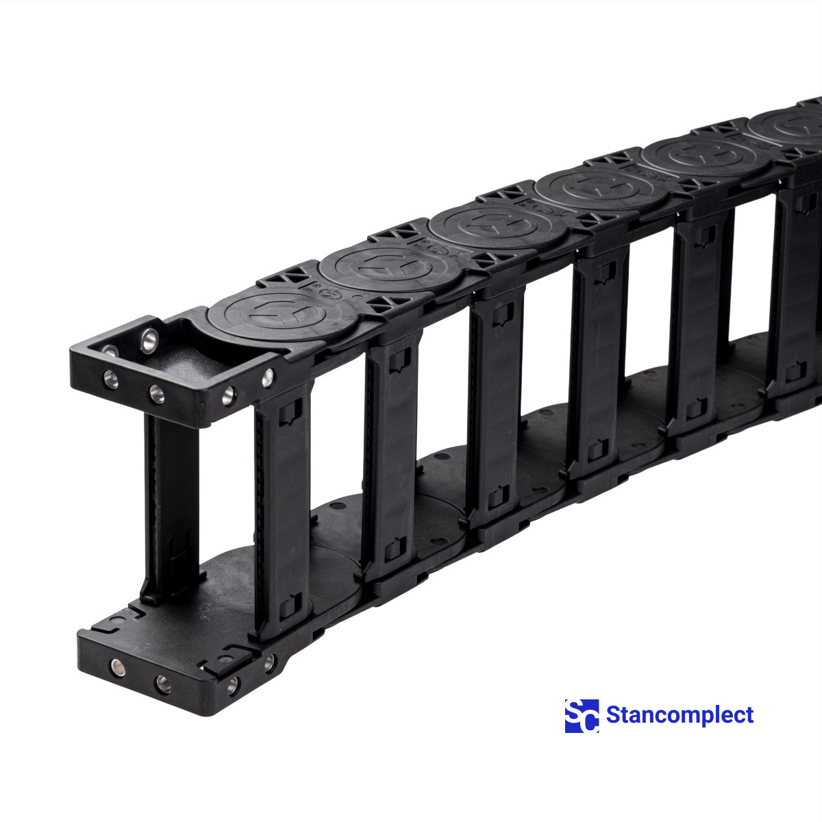 Cable drag chain 45x100 R150, 1.87 m, for the Y-axis of KDT CNC drilling centers