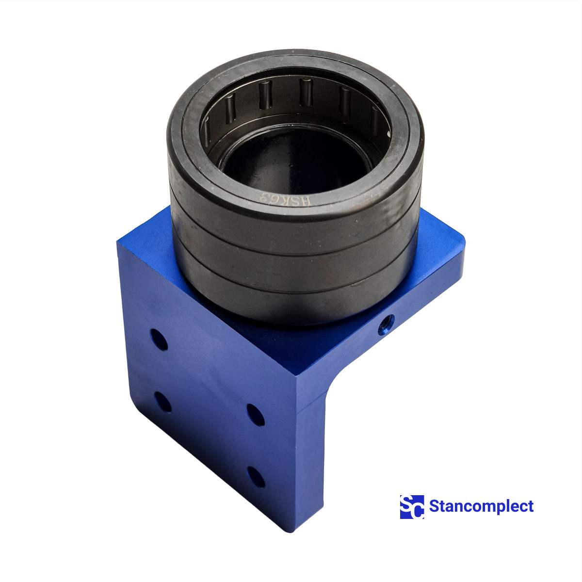 HSK-F63 collet chuck tightening fixture with bearing (updated version)