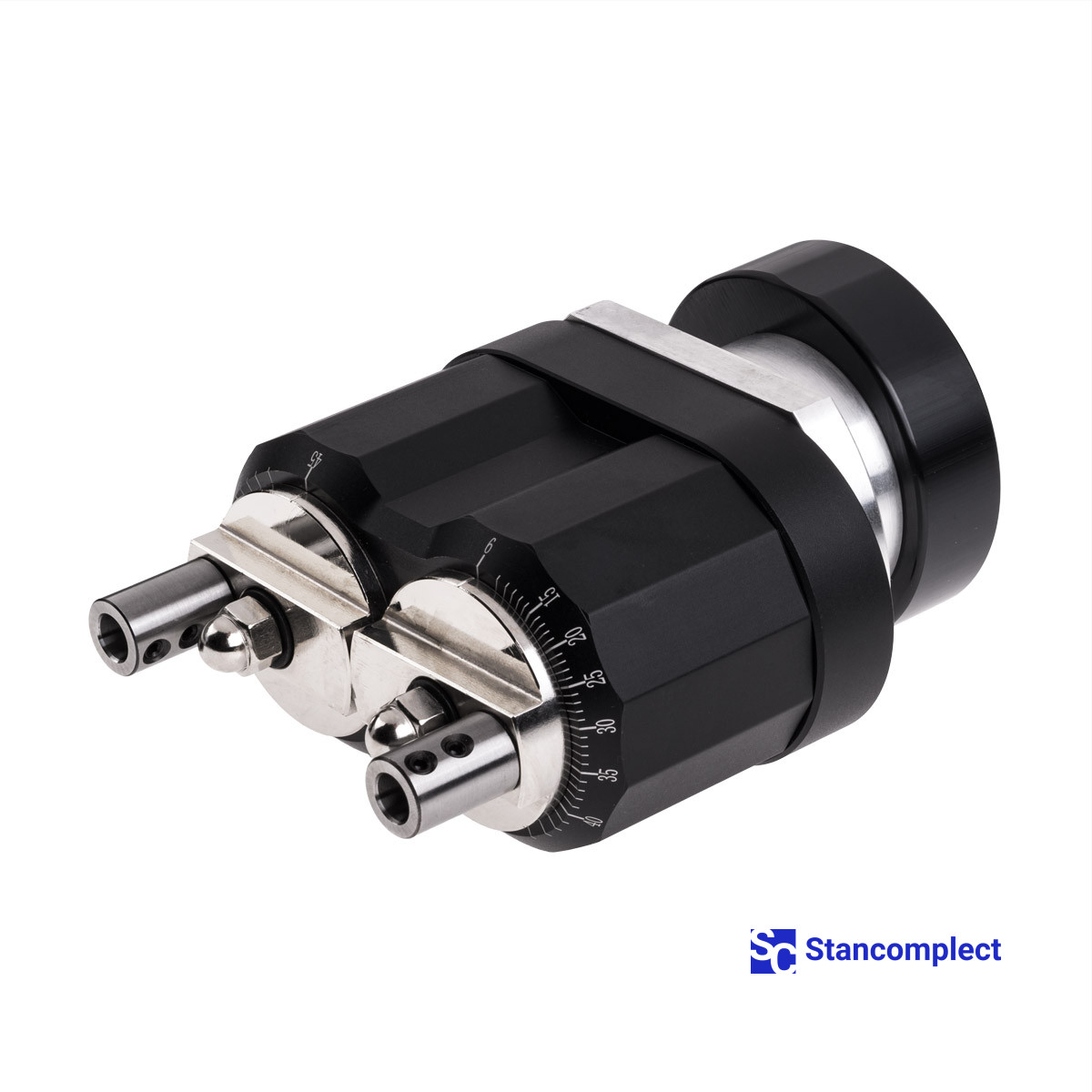 2-spindle drilling head with adjustable spindle spacing 18–90 mm