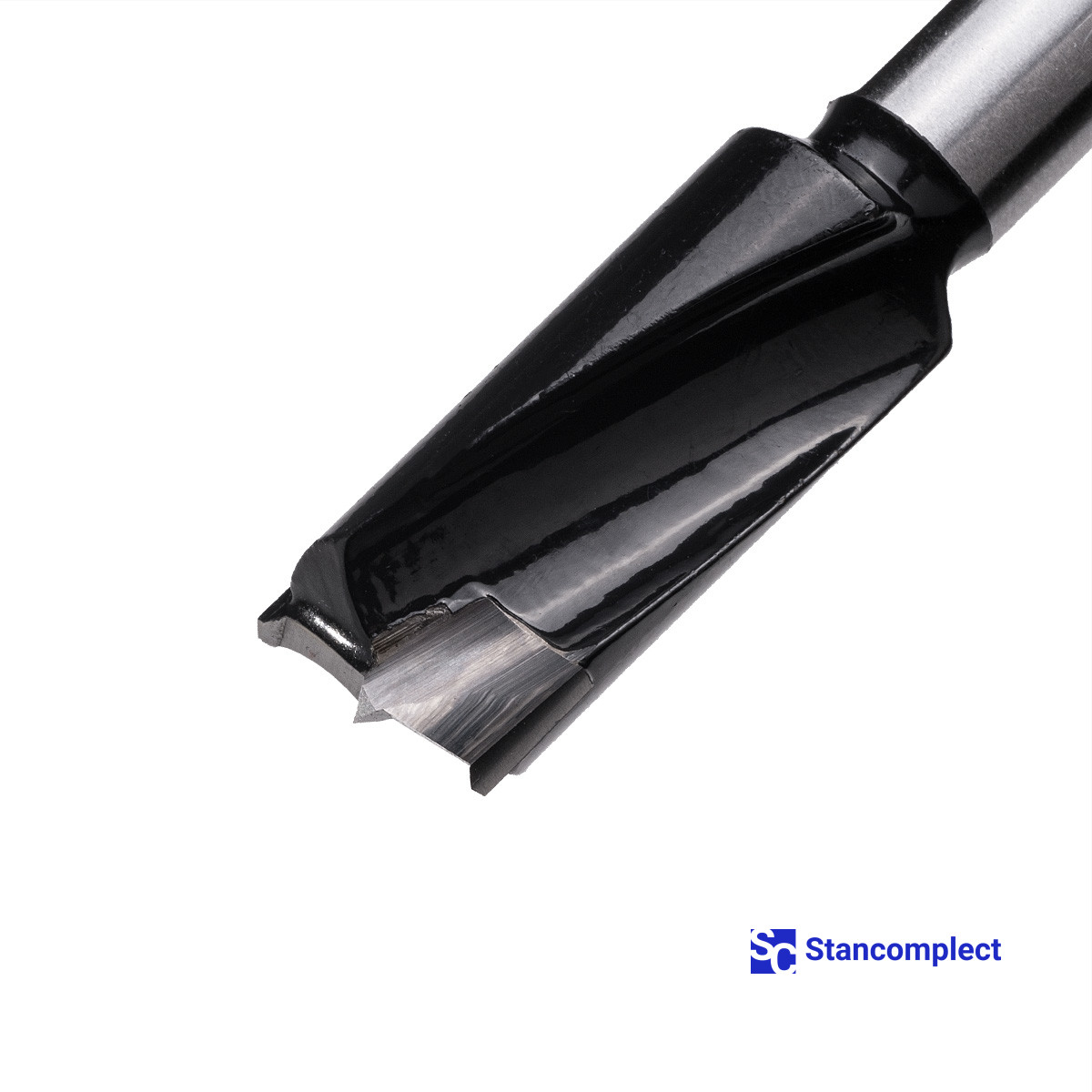 Blind hole drill bit HD d-15 mm, L-57 mm right with brazed plate