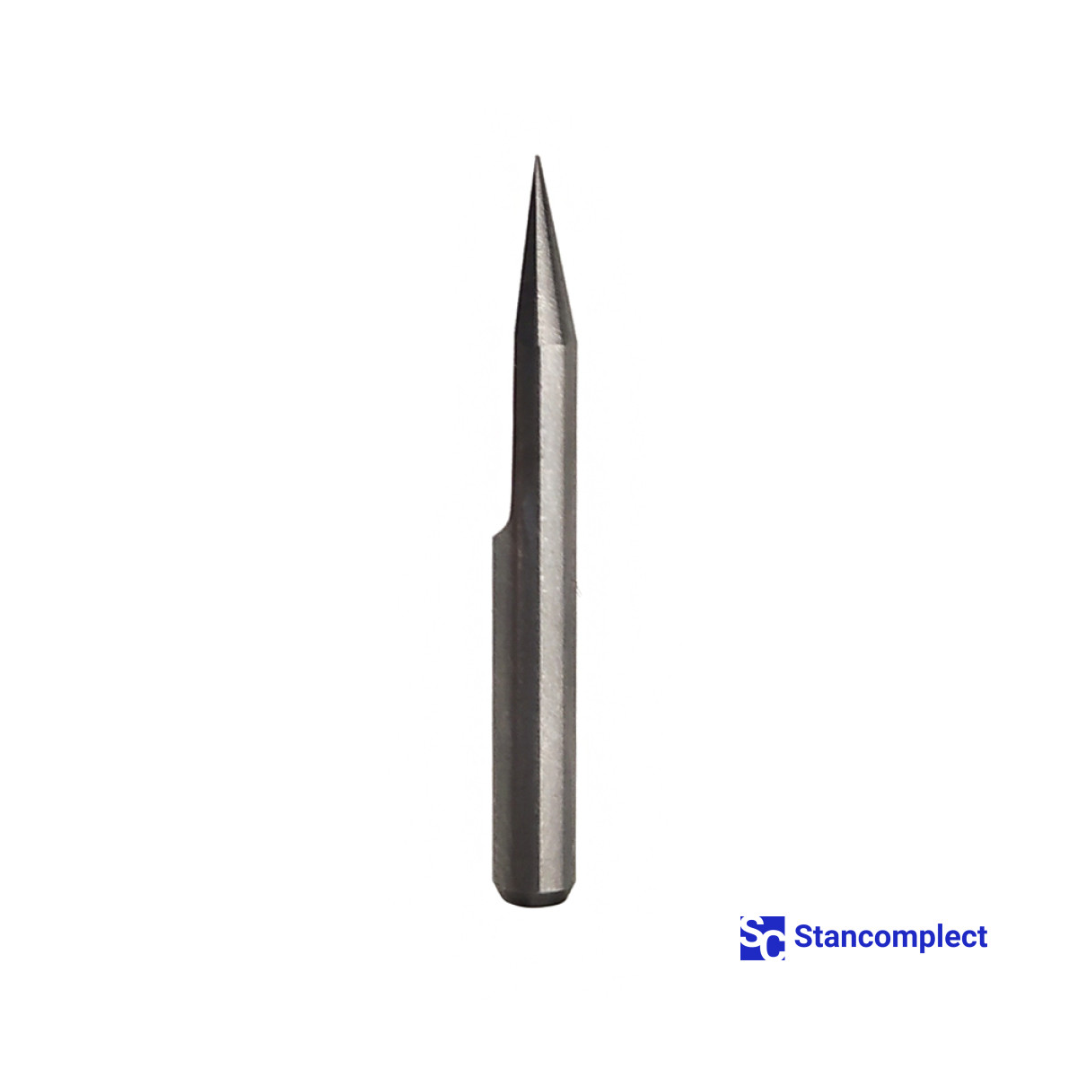 Conical engraver with straight shelf D-3.175, W-0.4, A-30, L-30