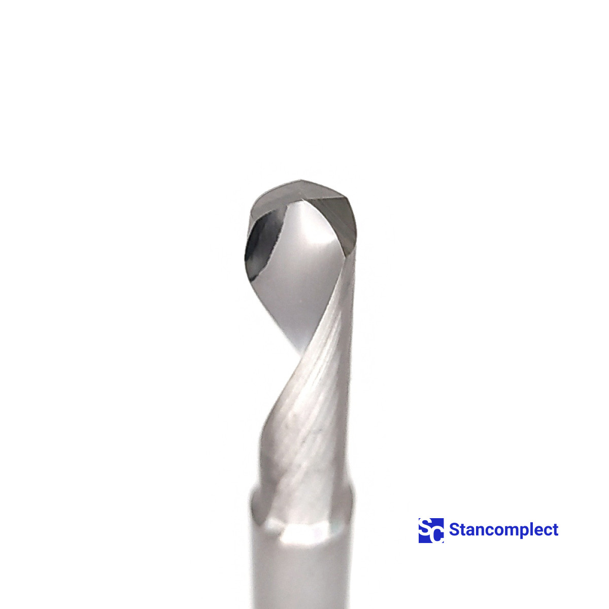 Milling cutter single-start spiral D-6 mm, l-15 mm, L-50 mm for aluminum