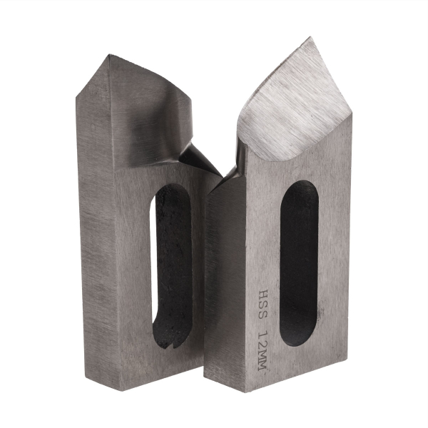 Knives for a round stick machine 72x30x12 mm HSS set of 2 pcs