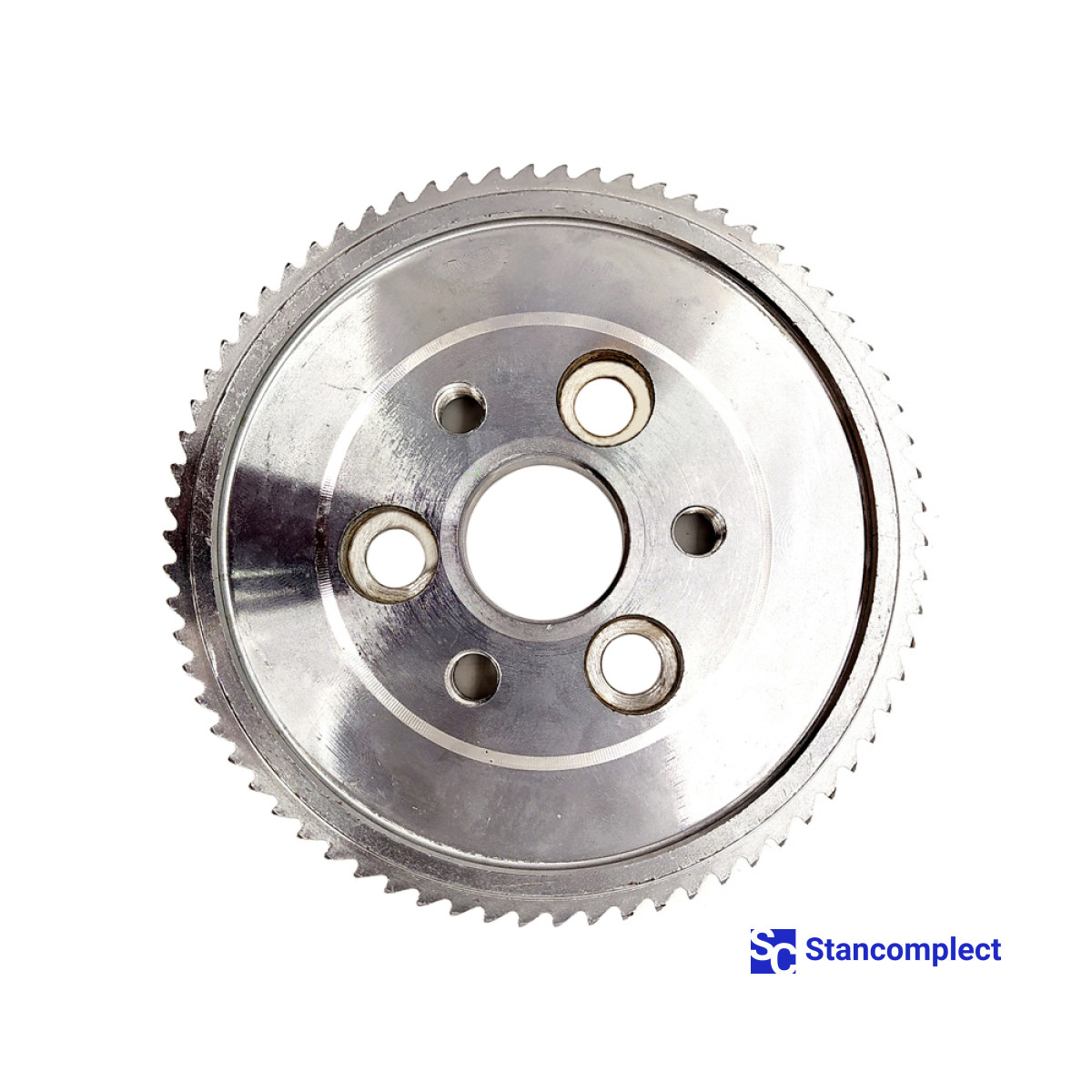 Metal feed roller for a four-sided planer machine 140x30x15 mm with bolt fastening