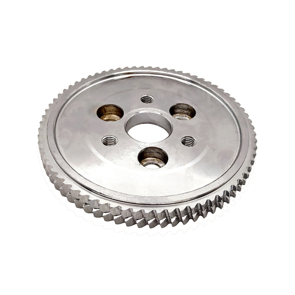 Metal feed roller for a four-sided planer machine 140x30x15 mm with bolt fastening