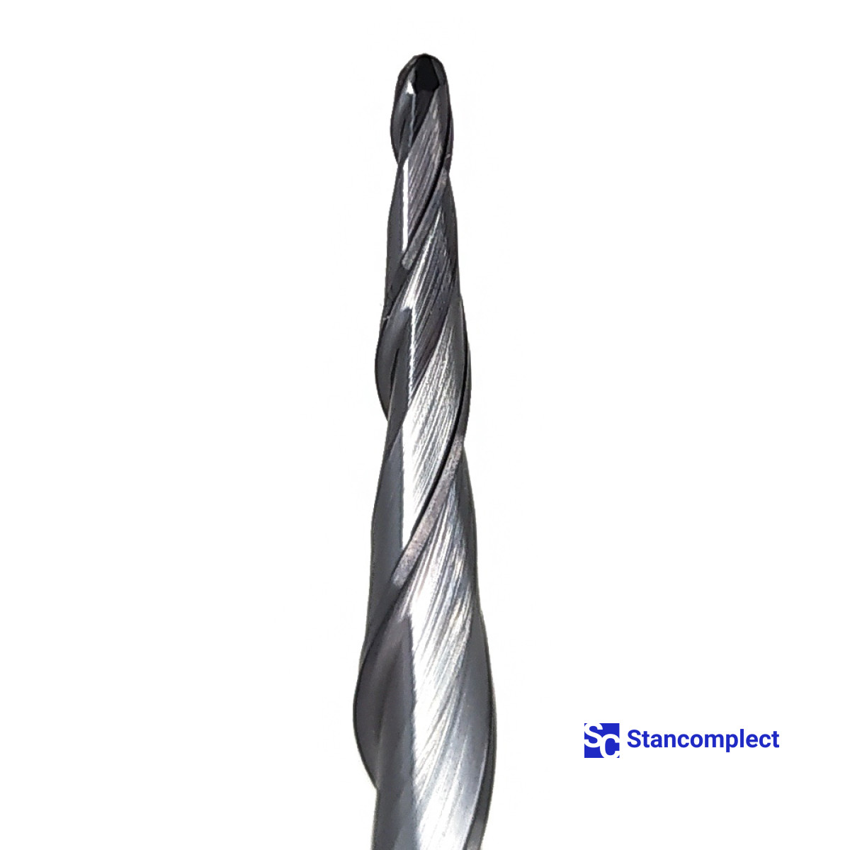 Фреза конусна сферична D-8, R-1, l-45, L-100, A-3.89