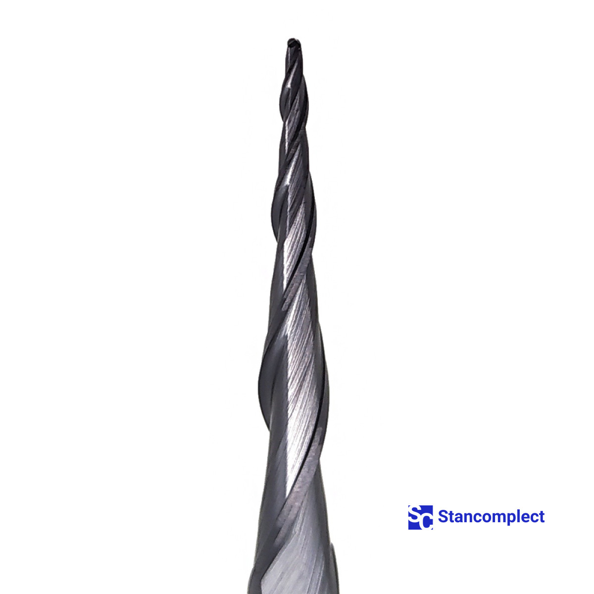 Фреза конусна сферична D-8, R-0.75, l-45, L-100, A-4.19