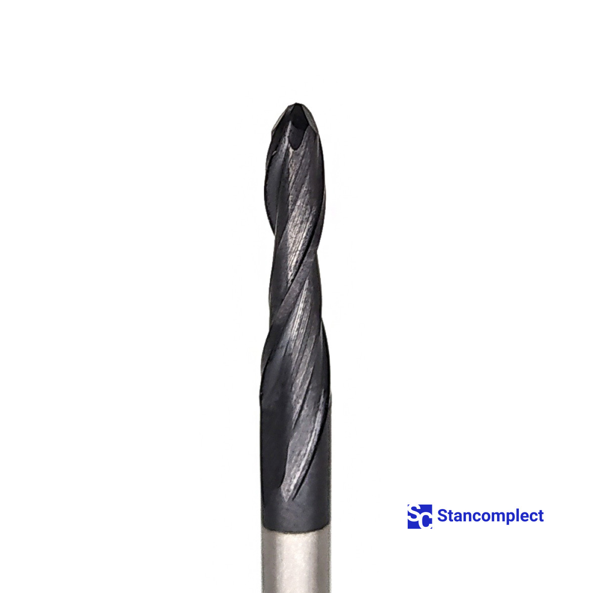 Фреза конусная сферическая D-4, R-1.5, l-17, L-50, A-1.85