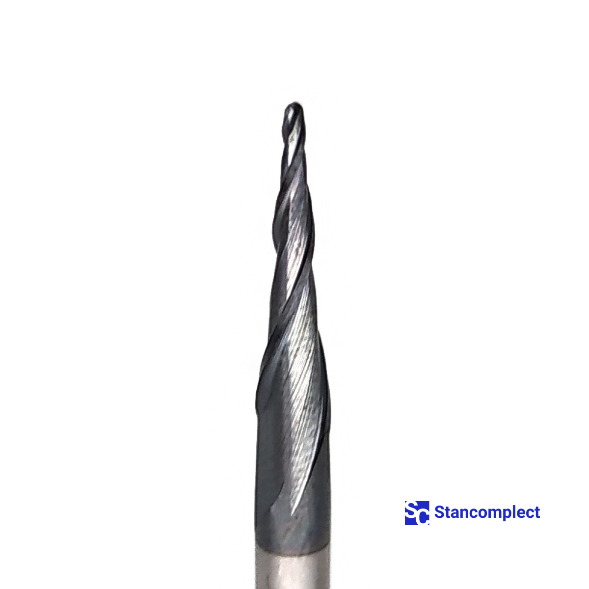 Conical spherical cutter D-4, R-0.75, l-17, L-50, A-4.39