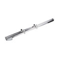 Telescopic ruler 84x76 mm for sliding table saw complete with folding stops