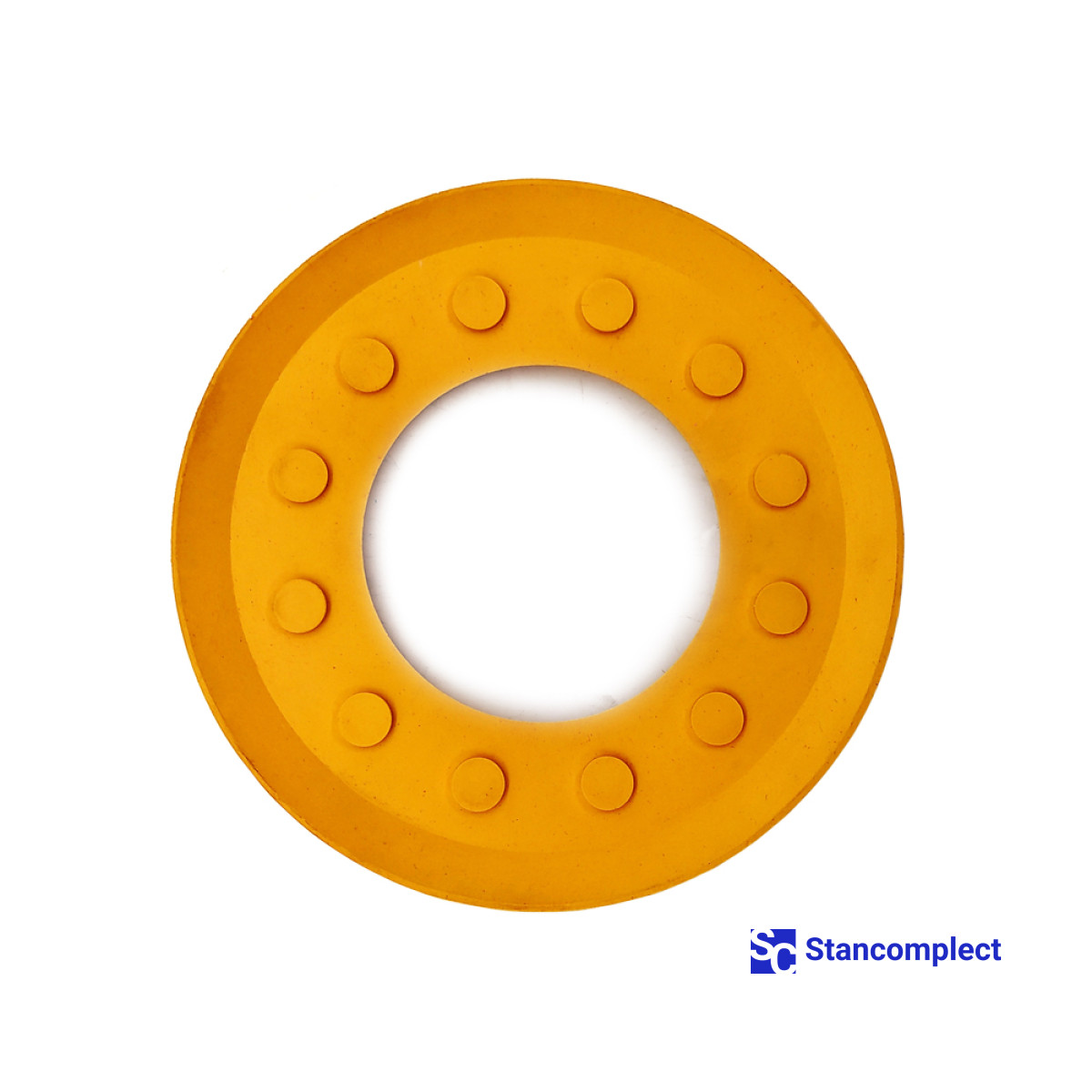 Round rubber pad for vacuum block 120x87 mm