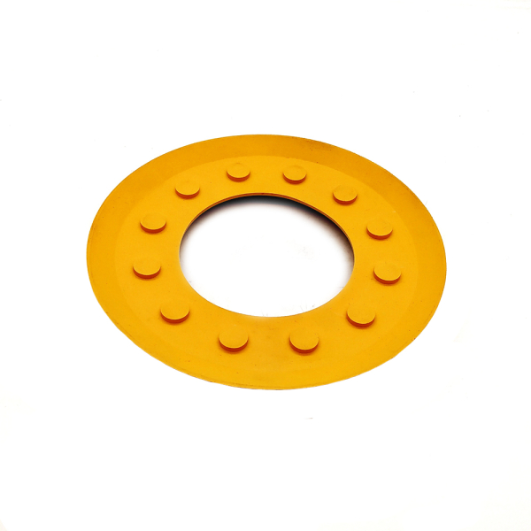 Round rubber pad for vacuum block 120x87 mm