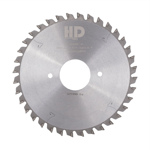 Diamond scoring saw blade HD 200x50x4.3/5.3 Z36 for CNC beam saws KDT