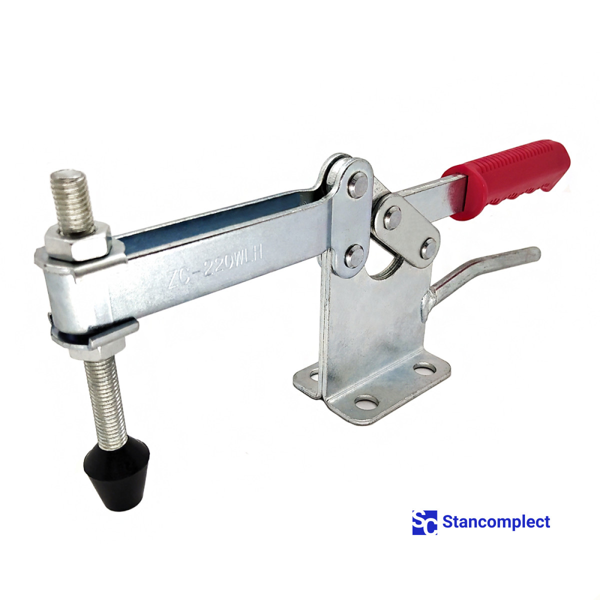 Quick release horizontal toggle clamp ST-220-WLH - holding capacity 400 kg