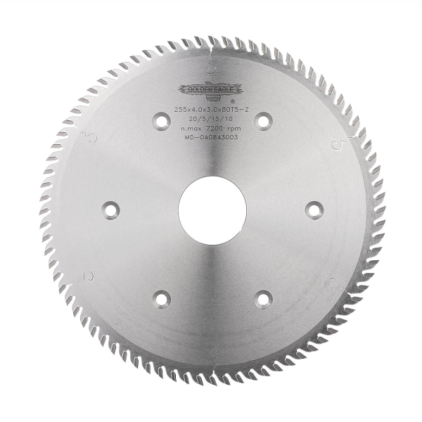 Tenoner saw blade GOLDEN EAGLE 255x4.0x3.0x50 80TL