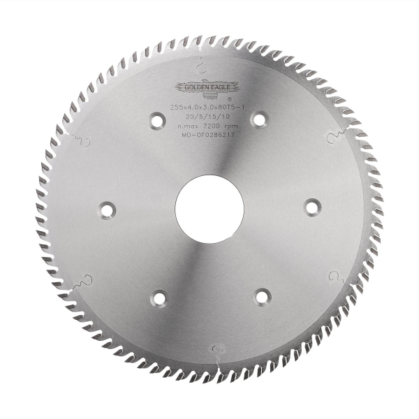 Tenoner saw blade GOLDEN EAGLE 255x4.0x3.0x50 80TR