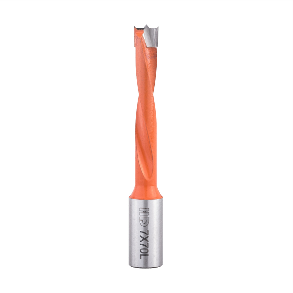 Blind hole drill bit HD d-7 mm, L-70 mm left (110 series)