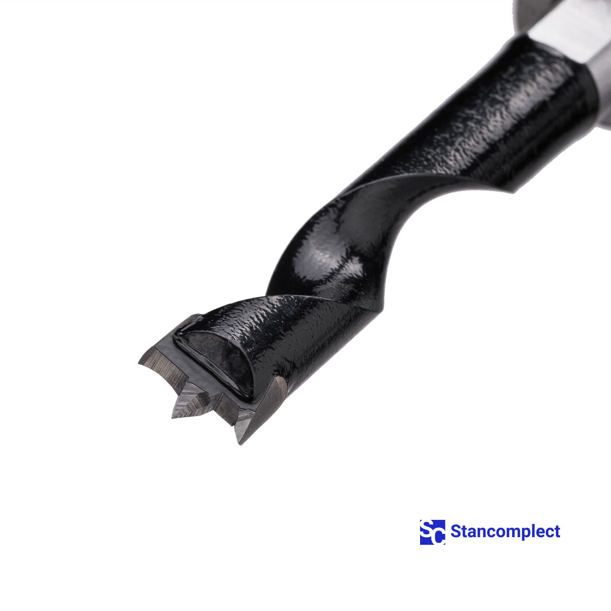 Screw blind hole drill bit for deep drilling in wood HD d-10 mm, L-80 mm right