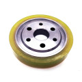 Feed roller for four-sided planer machine 120x30x20 mm polyurethane coating fastening for bolts